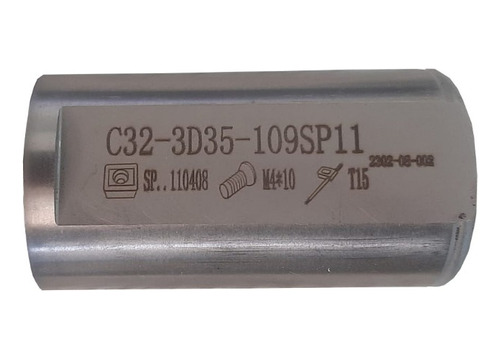 Kit Broca Tmax 35mm 3xd + 10 Pastilhas Spgt Ou Spmg 110408 - Imagem 2
