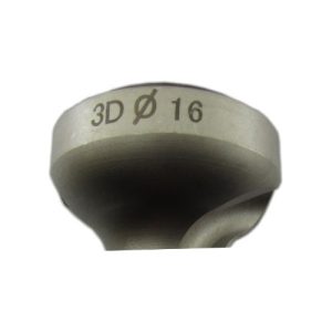 Kit Broca Tmax 16mm 3xd  + 10 Pastilhas Spgt Ou Spmg 060204