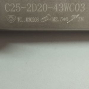 Broca Tmax 20mm 2xd Para Pastilha  Wcmx Ou Wcmt 030208