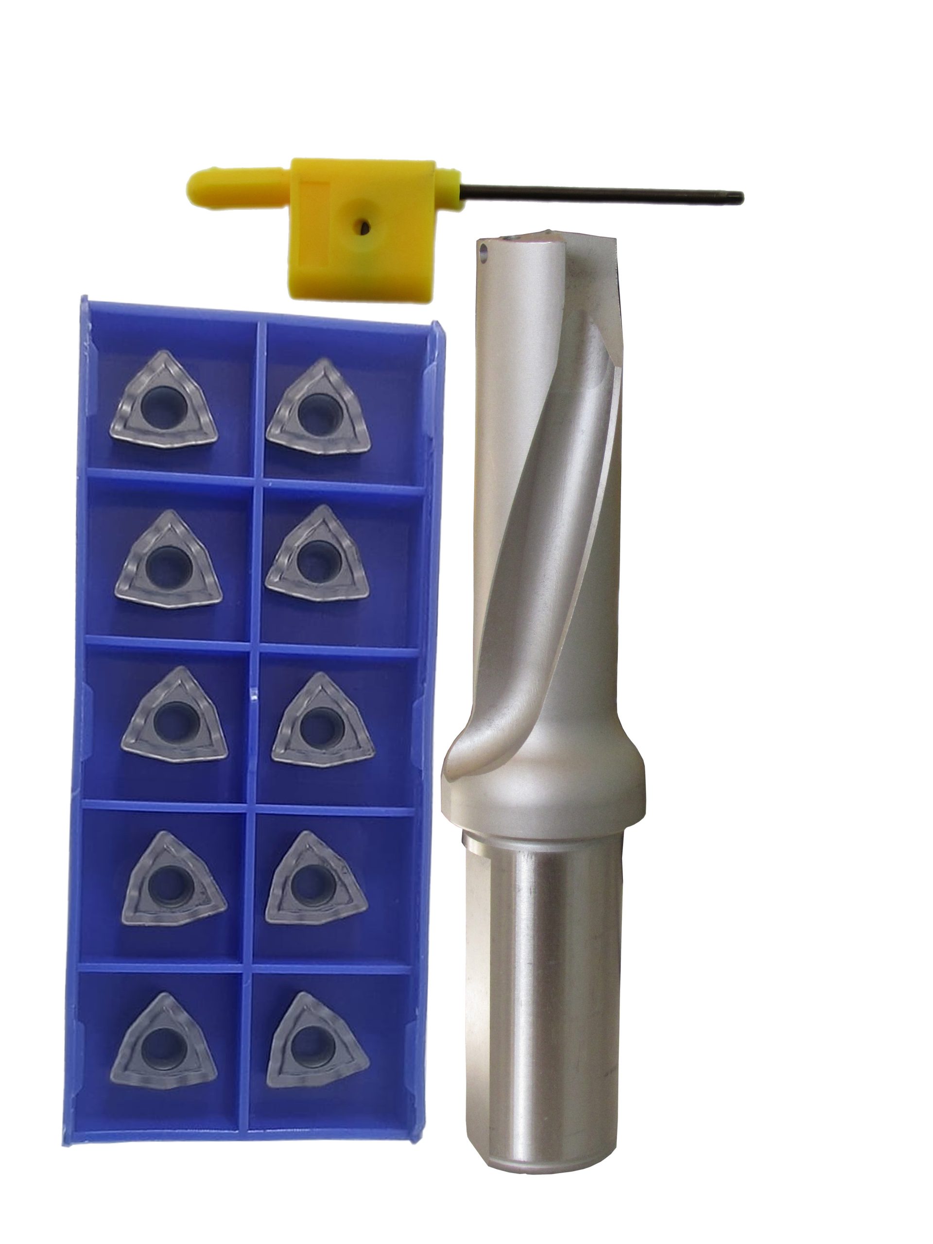 Kit Broca Tmax 24mm 2xd + 10 Pastilhas Wcmx Ou Wcmt 040208 - Imagem 2