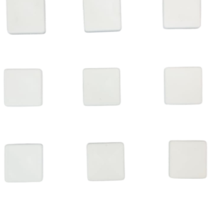 Tampa Plástica Metalon 20×20 -Branca (1 und)