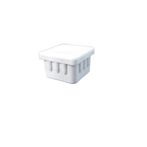 Tampa Plástica Metalon 25×25 Branco-(1UND)