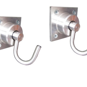 Suporte Rede Quadrado Com Rolamento Aço Inox (PAR)