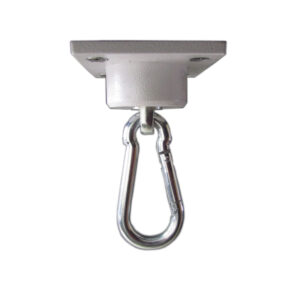Suporte Teto Quadrado Com Rolamento, Branco / Preto / Galvanizado ( 1 pc)