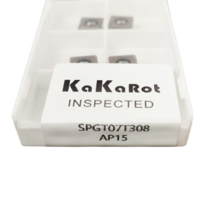 Pastilha Inserto Metal Duro Spgt 07t308 AP15 (10 pc) KAKAROT