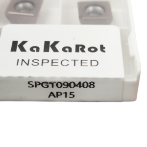 Pastilha Inserto Metal Duro Spgt 090408 AP15 (10 pc) KAKAROT