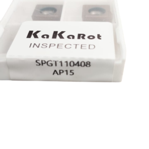 Pastilha Inserto Metal Duro Spgt 110408 AP15 (10 pc) KAKAROT