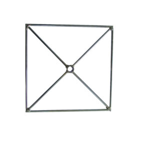 Base Para Espeto Giratorio Aco Carbono Natural